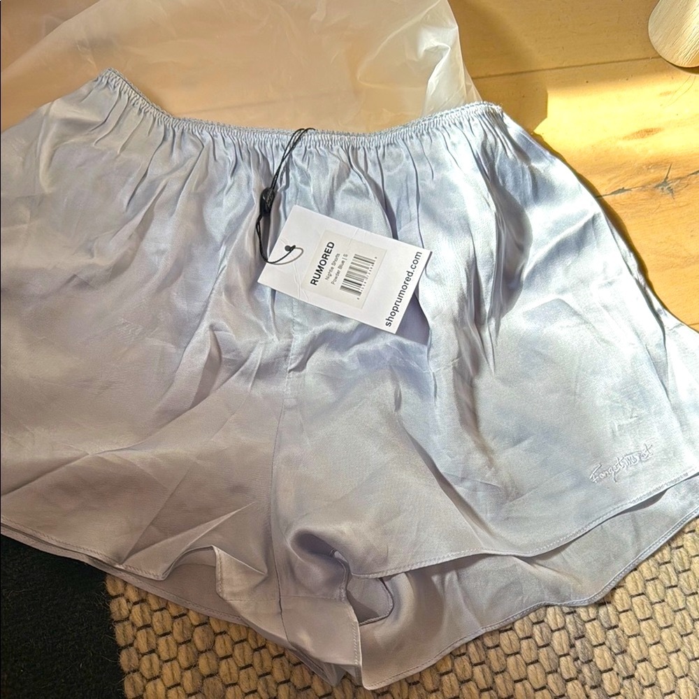 Rumored satin set - new w tags *